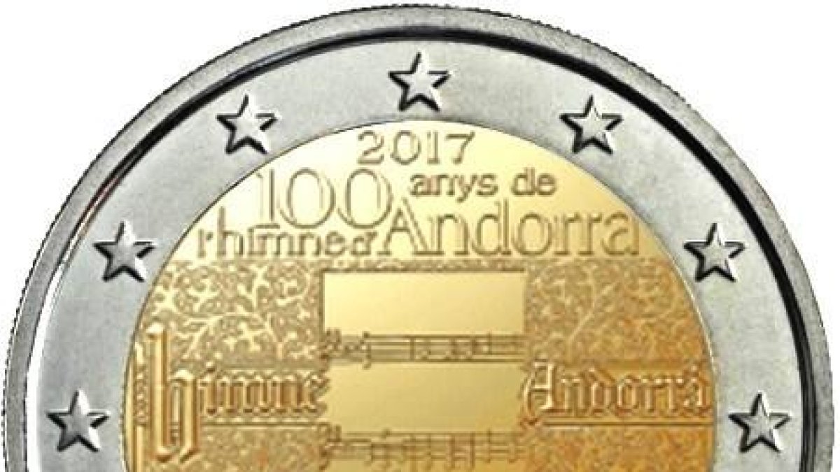 La nova moneda de dos euros de col·lecció es dedicarà als 100 anys de l'himne andorrà