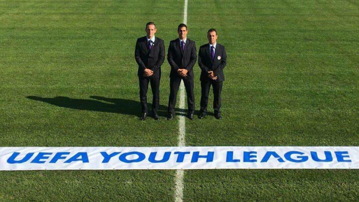 Tres àrbitres andorrans xiulen a la UEFA Youth League