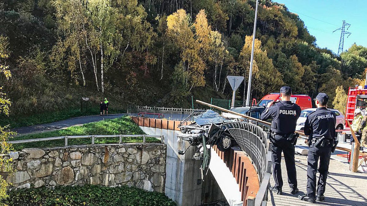 Cinc ferits en un accident a l'Aldosa de Canillo
