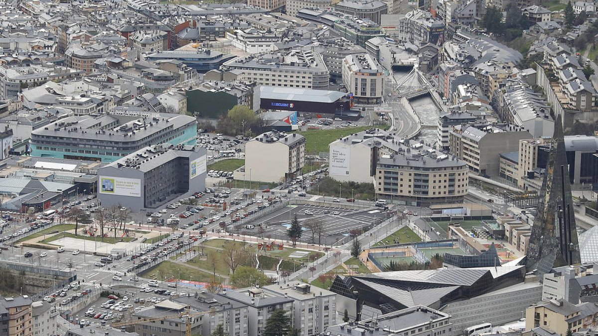 Un grup preveu una torre de 20 plantes a Escaldes per al casino