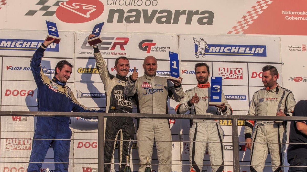 Joan Vinyes es proclama campió d'Espanya de resistència al circuit de Navarra