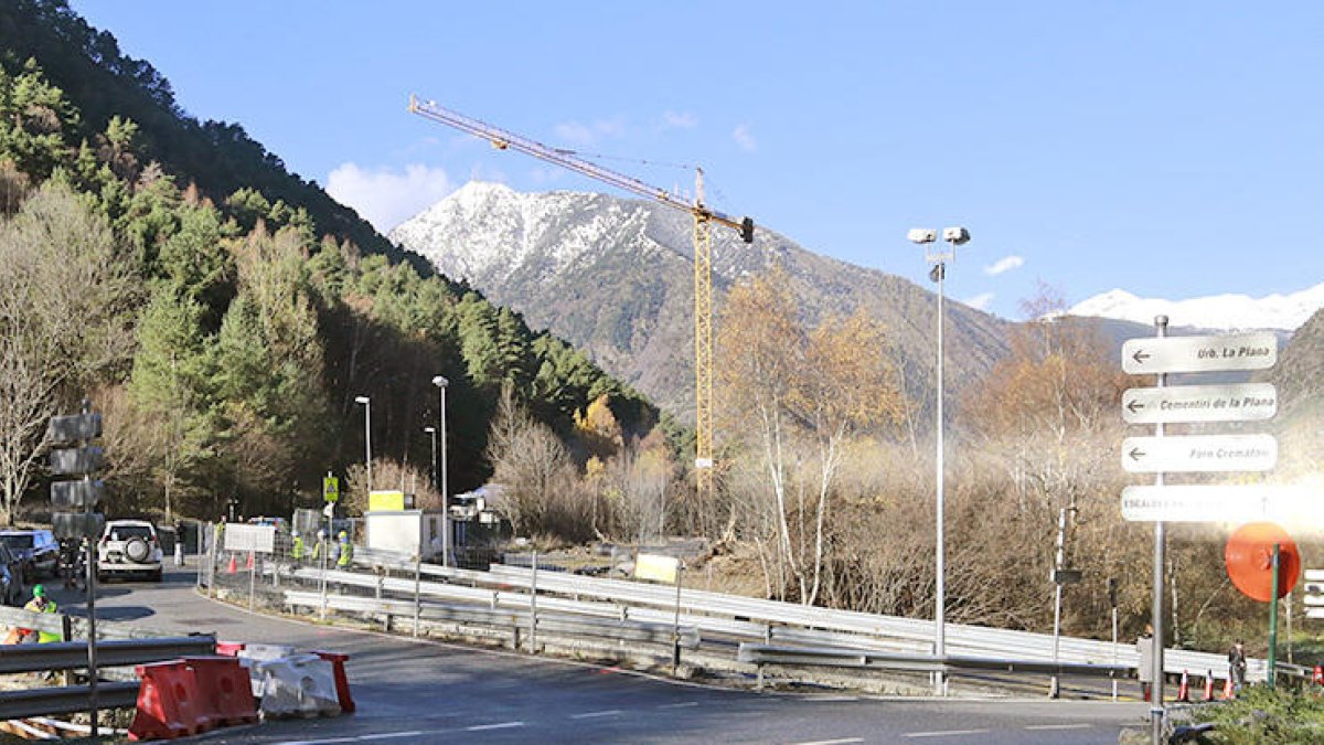 El nou pont de la Plana s'obrirà al desembre