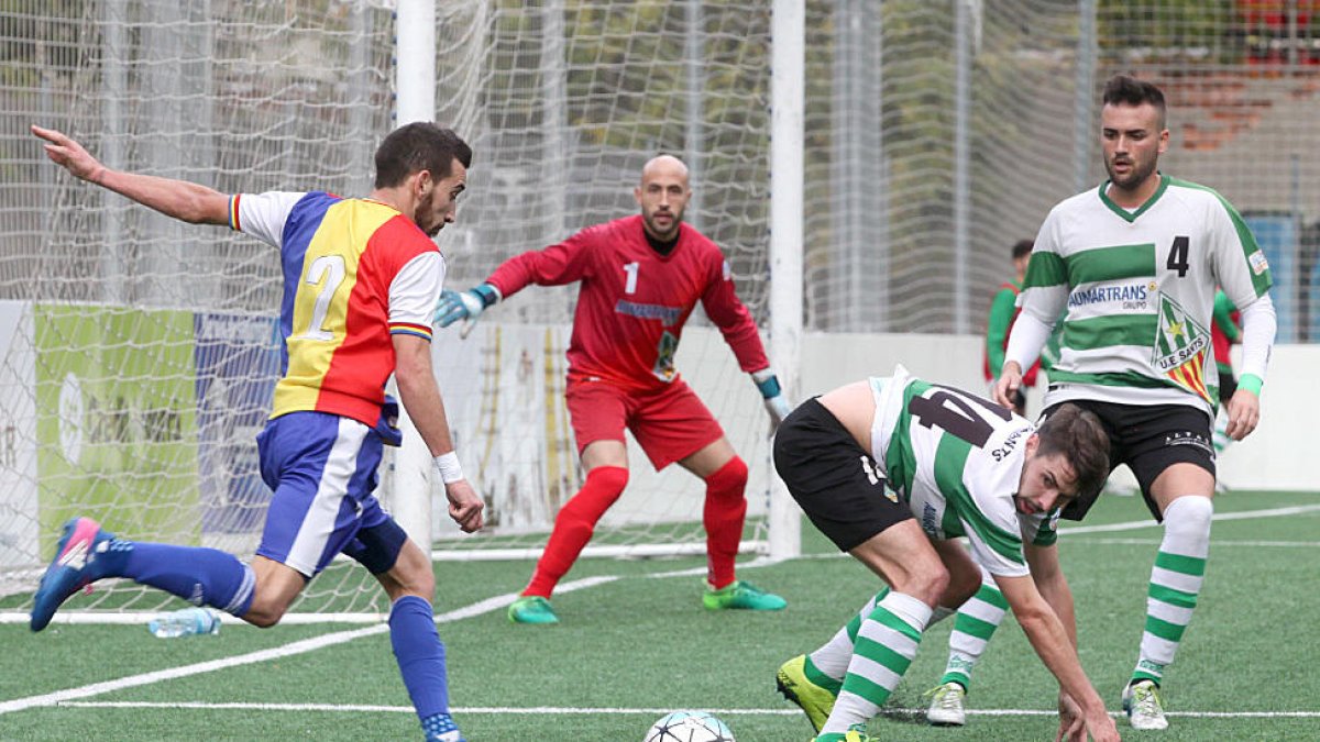 L'FC Andorra reclama a crits un davanter centre pur