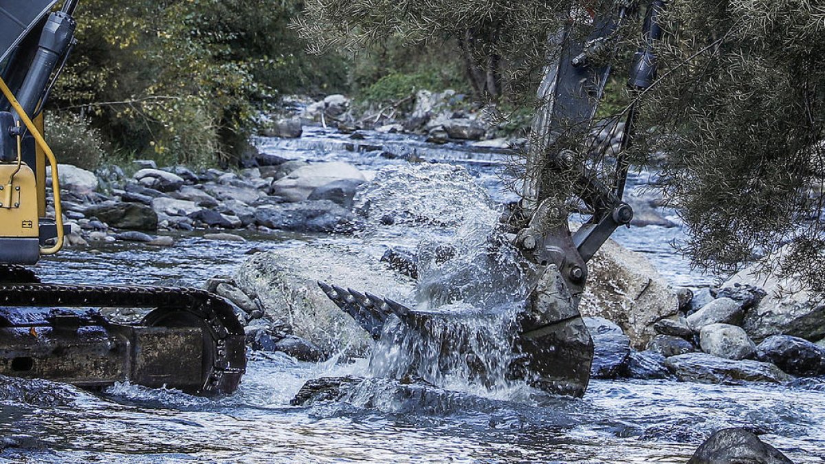 Joan Vidal, sobre el ràfting: “Entre el mes de març i abril veurem baixar barques pel riu”