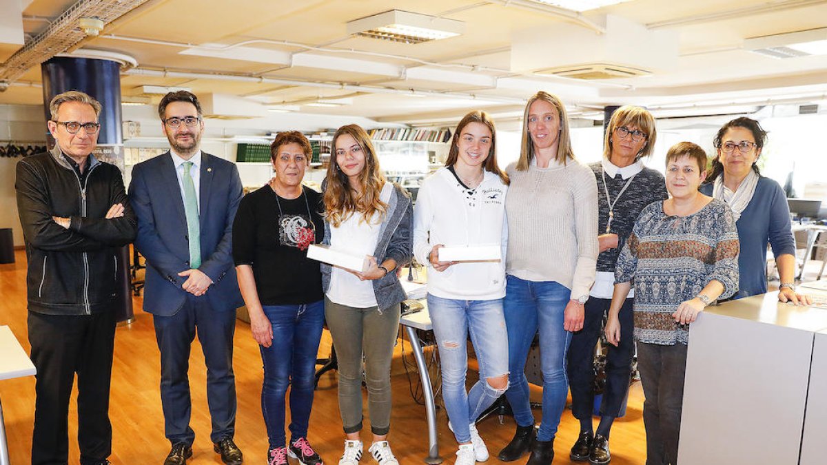 Entrega dels premis als millors microrelats