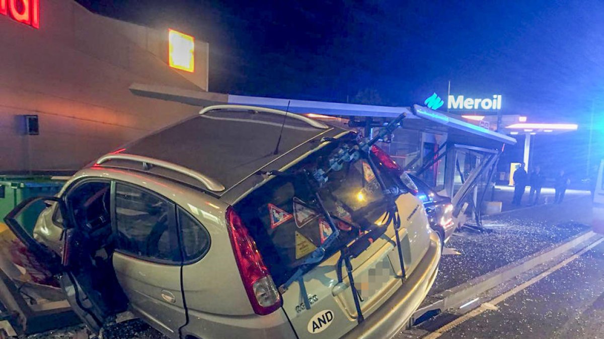 Detingut el conductor del cotxe implicat en l'accident a Sant Julià