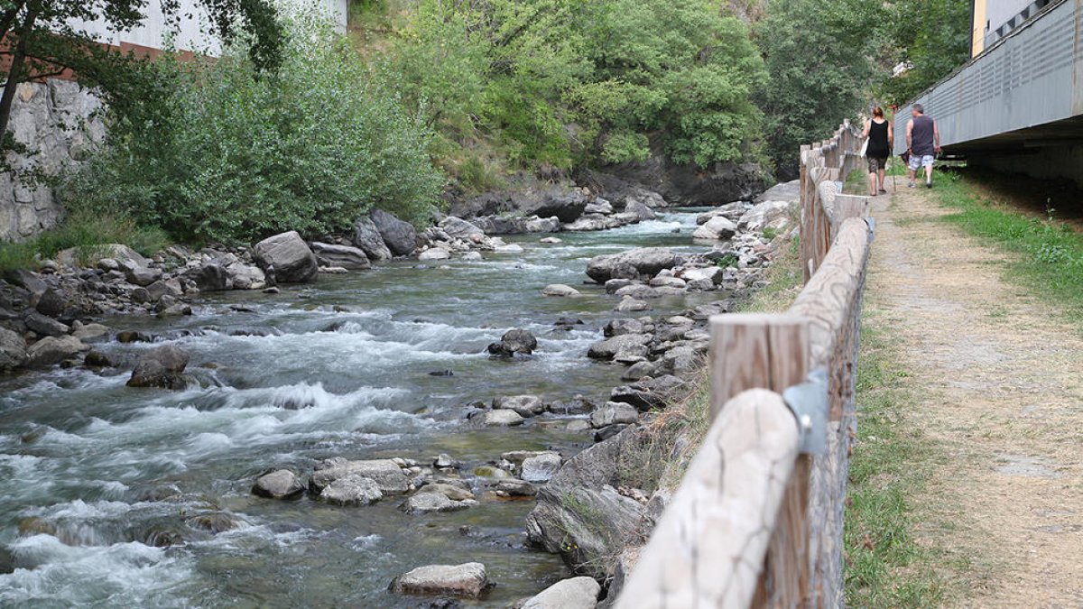 Comencen els treballs per al circuit de ràfting