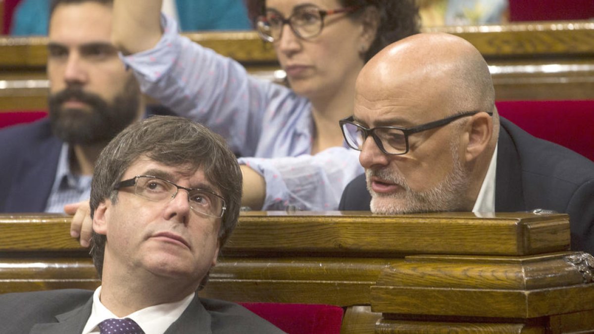 Junts pel Sí i la CUP aprovaran la llei de ruptura abans de l'1 d'octubre