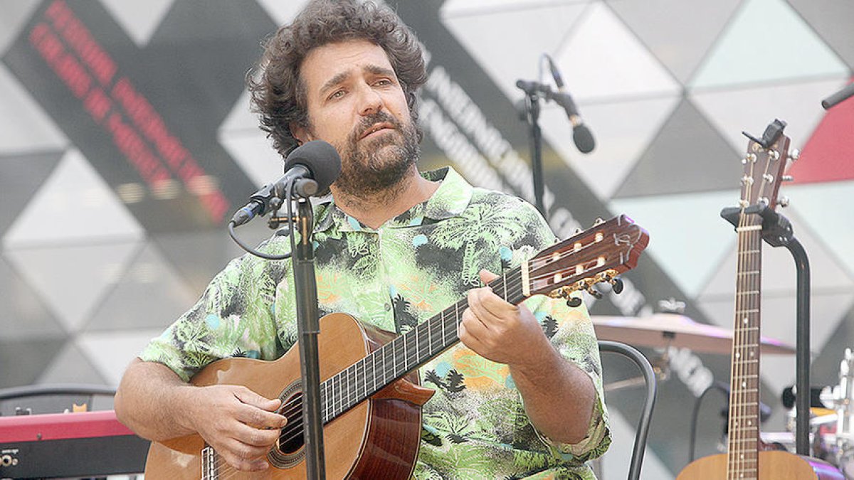 Lluís Cartes atreu el públic a la Plaça Coprínceps