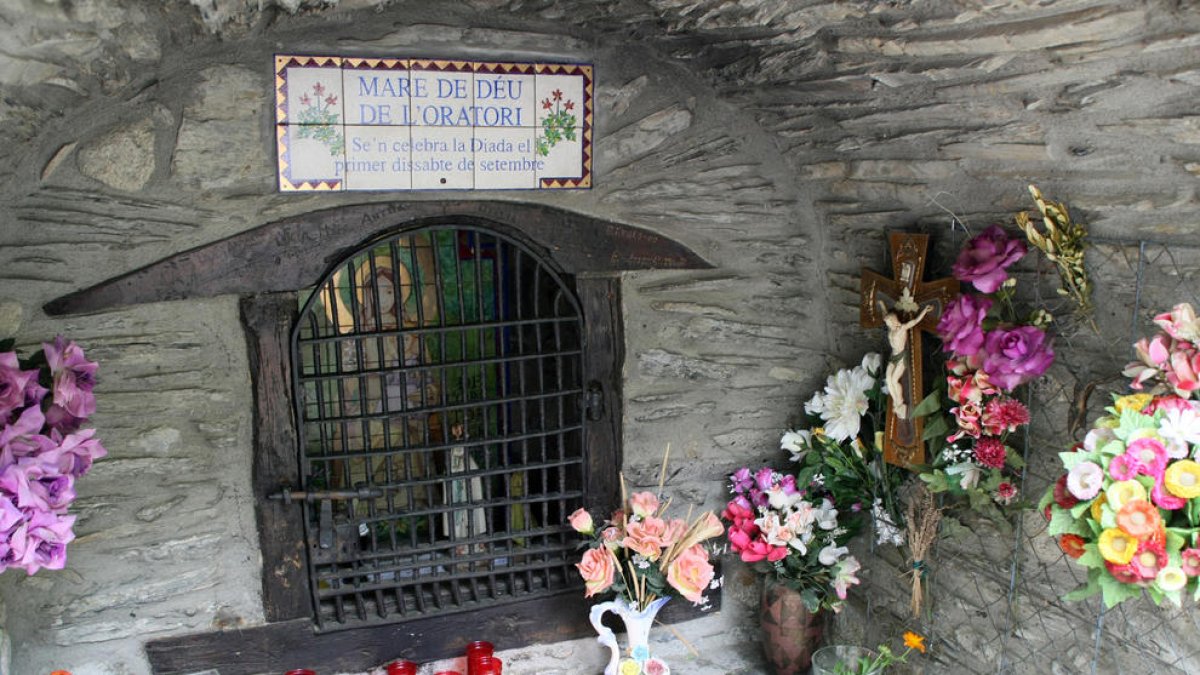 La Mare de Déu de l'Oratori tanca les celebracions litúrgiques