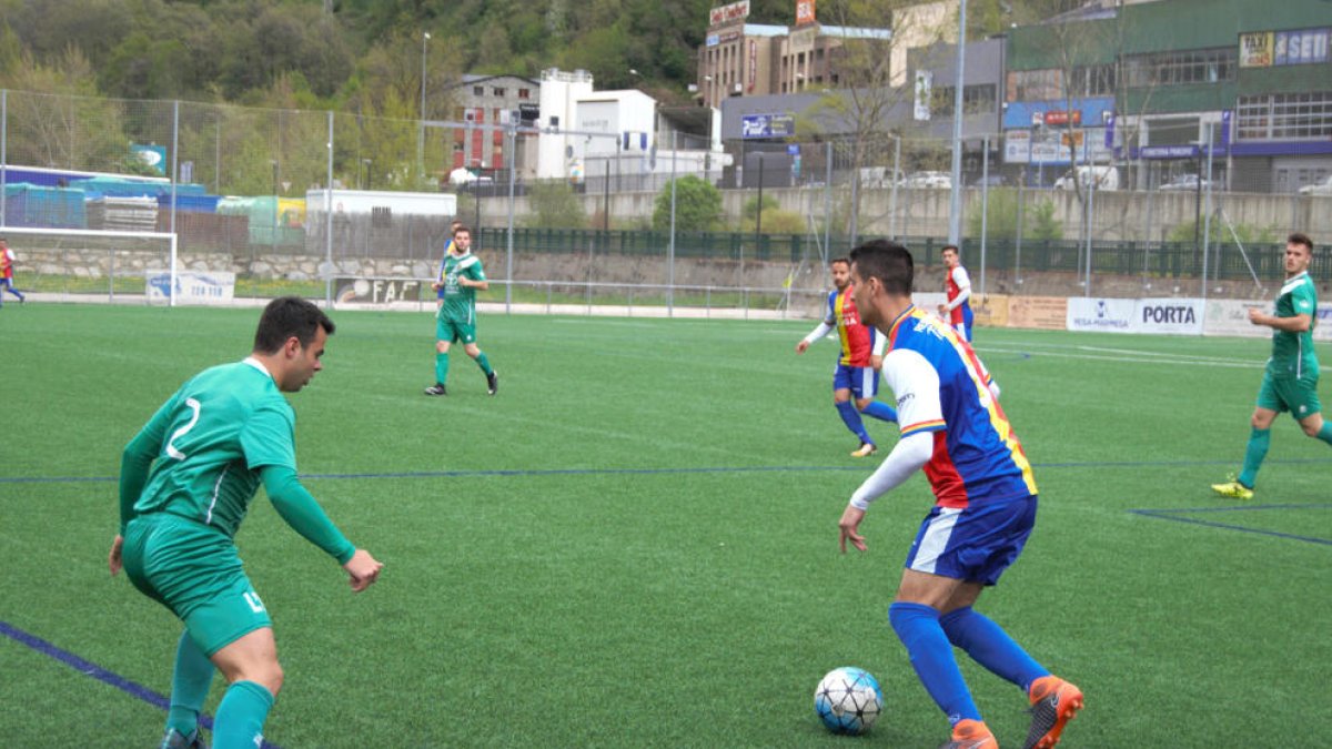 L'FC Andorra afronta el final de lliga sense pressió