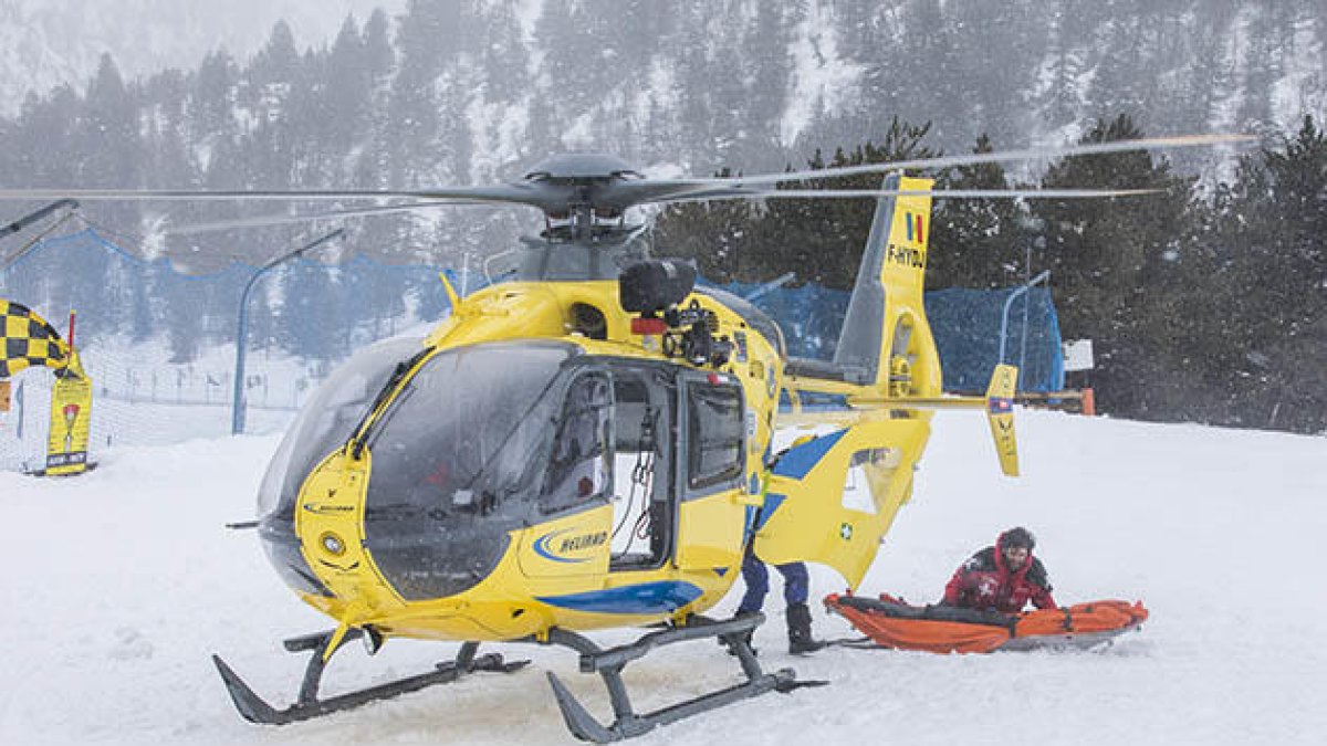 Un resident de 34 anys mor sepultat per una allau a Arcalís