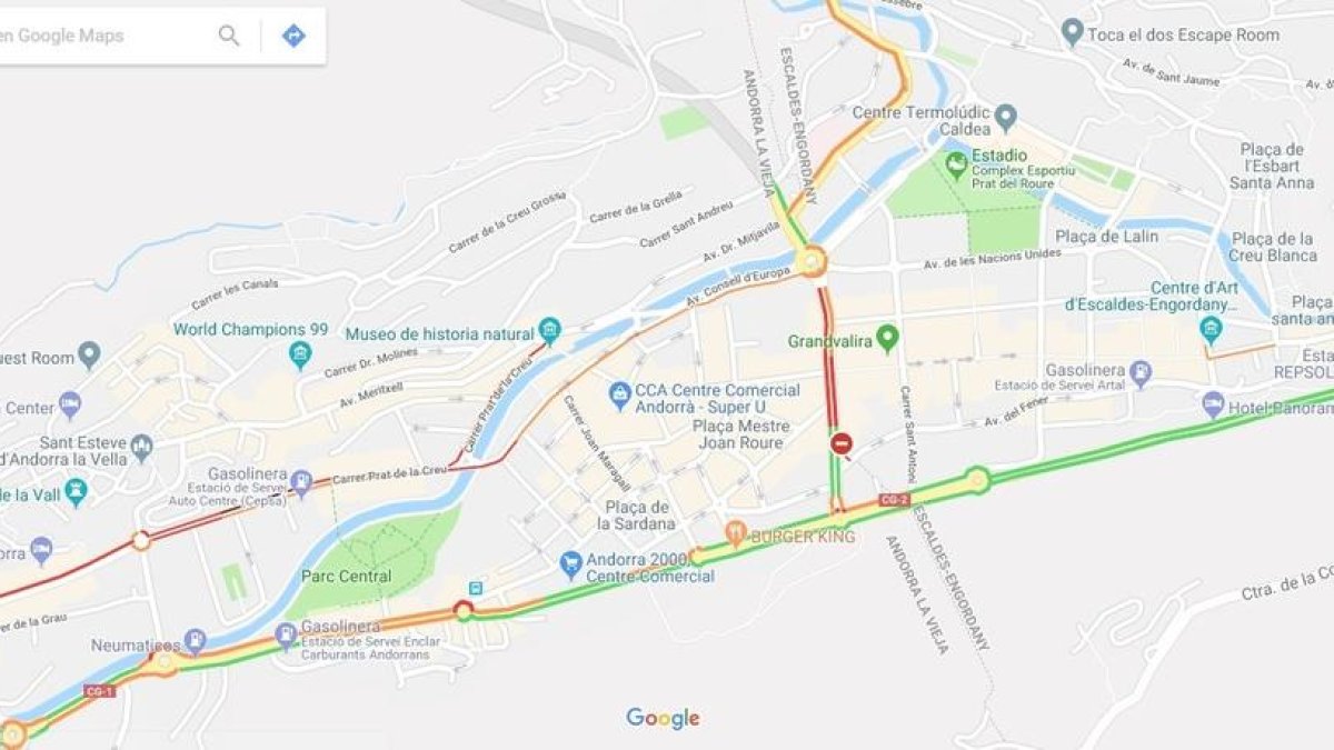 L'aplicació Google Traffic ja està operativa al país