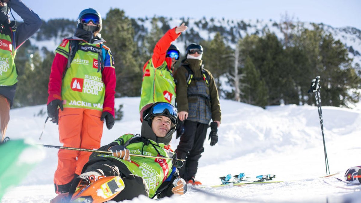 La prova del Freeride World Tour es torna a posposar un dia més