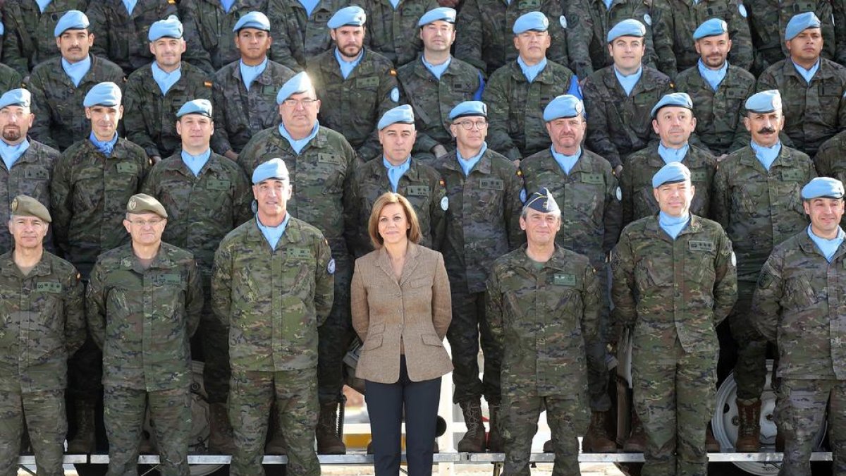 Cospedal afirma que l'exèrcit estava “preparat” per actuar a Catalunya