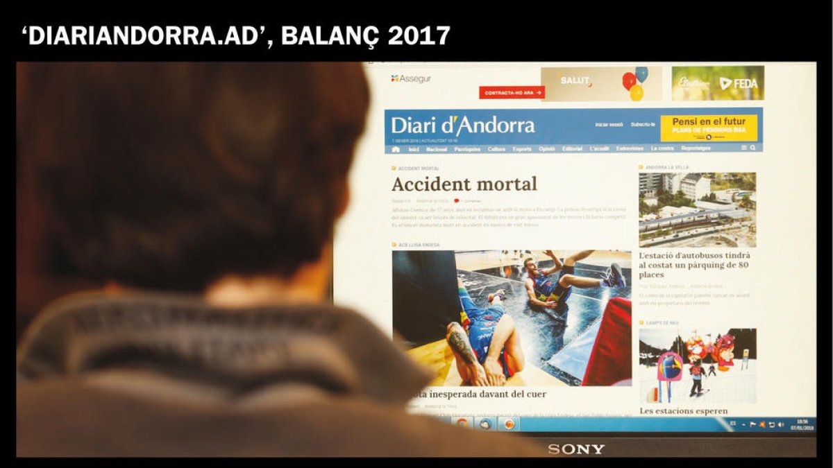 La web del Diari torna a batre rècords el 2017