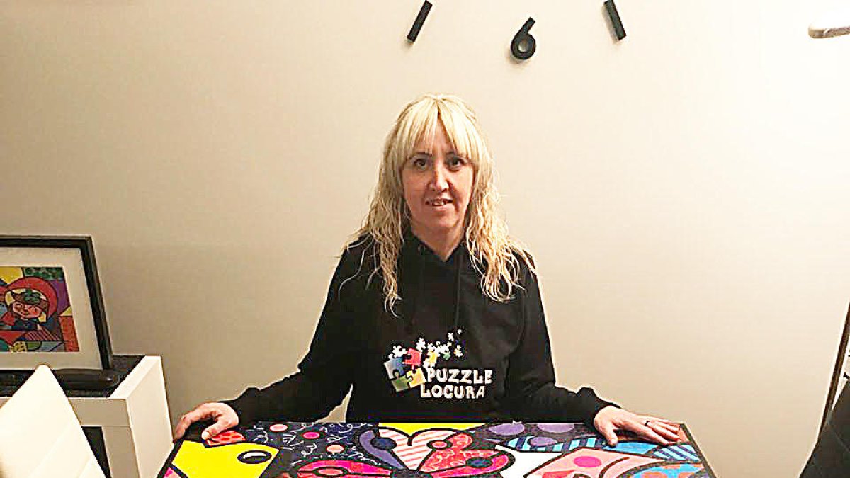 “Des del 2 de gener he fet 25 puzles, 30.000 peces en total”