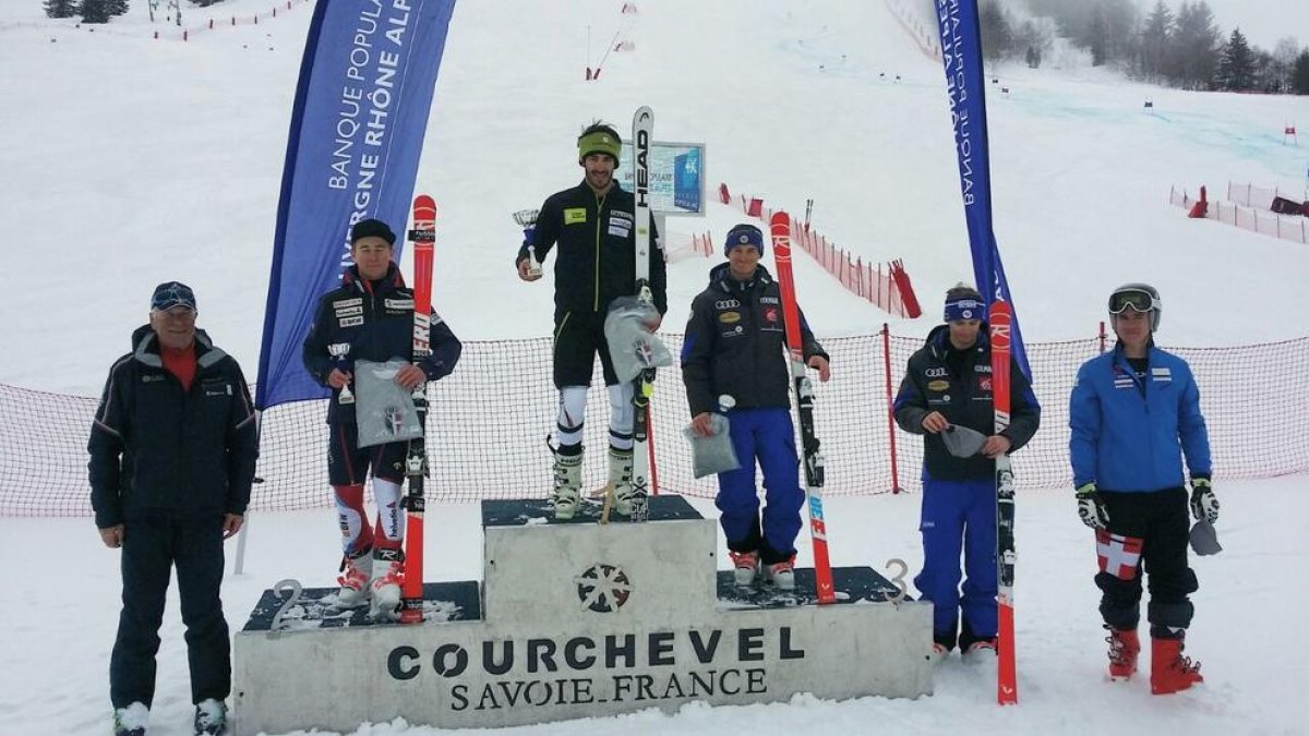 Joan Verdú repeteix victòria al segon gegant FIS de Courchevel