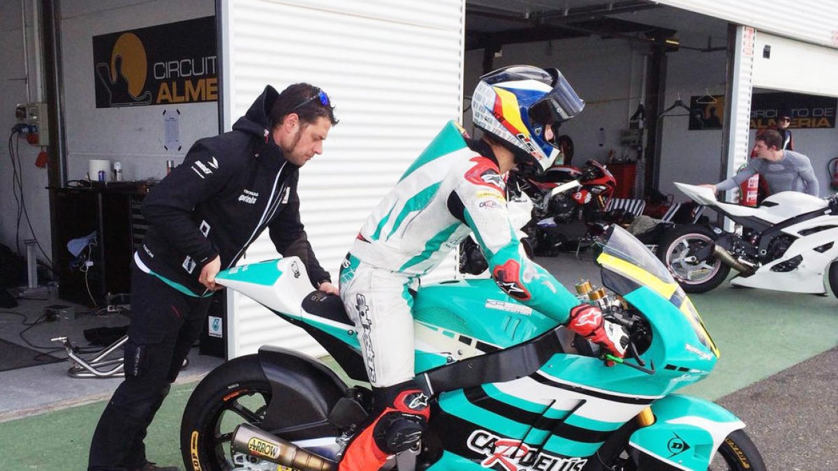 Els segons testos de pretemporada de Xavi Cardelús a Almeria, marcats pel vent