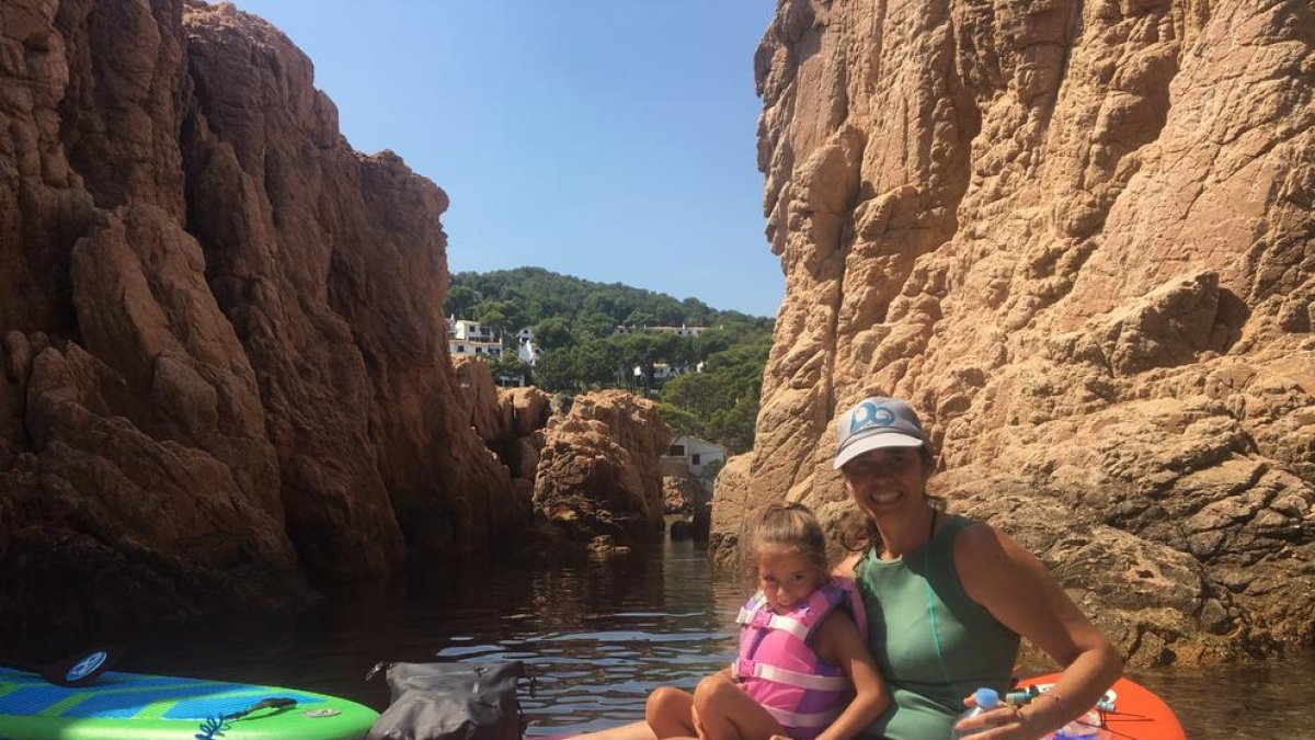 Passejar 'per sobre del mar' en bona companyia