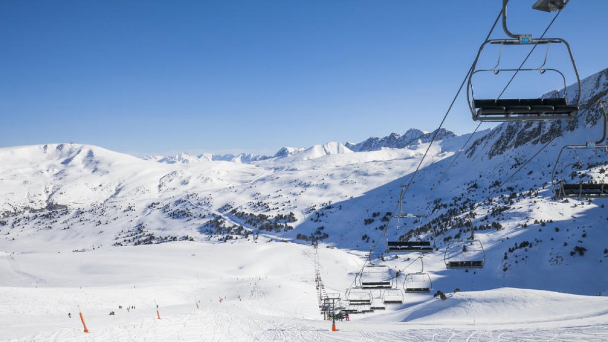 Grandvalira obrirà el 100% del domini el cap de setmana