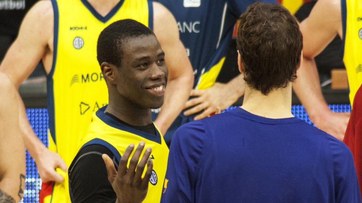 Diagne es mostra confiat de cara al partit de diumenge