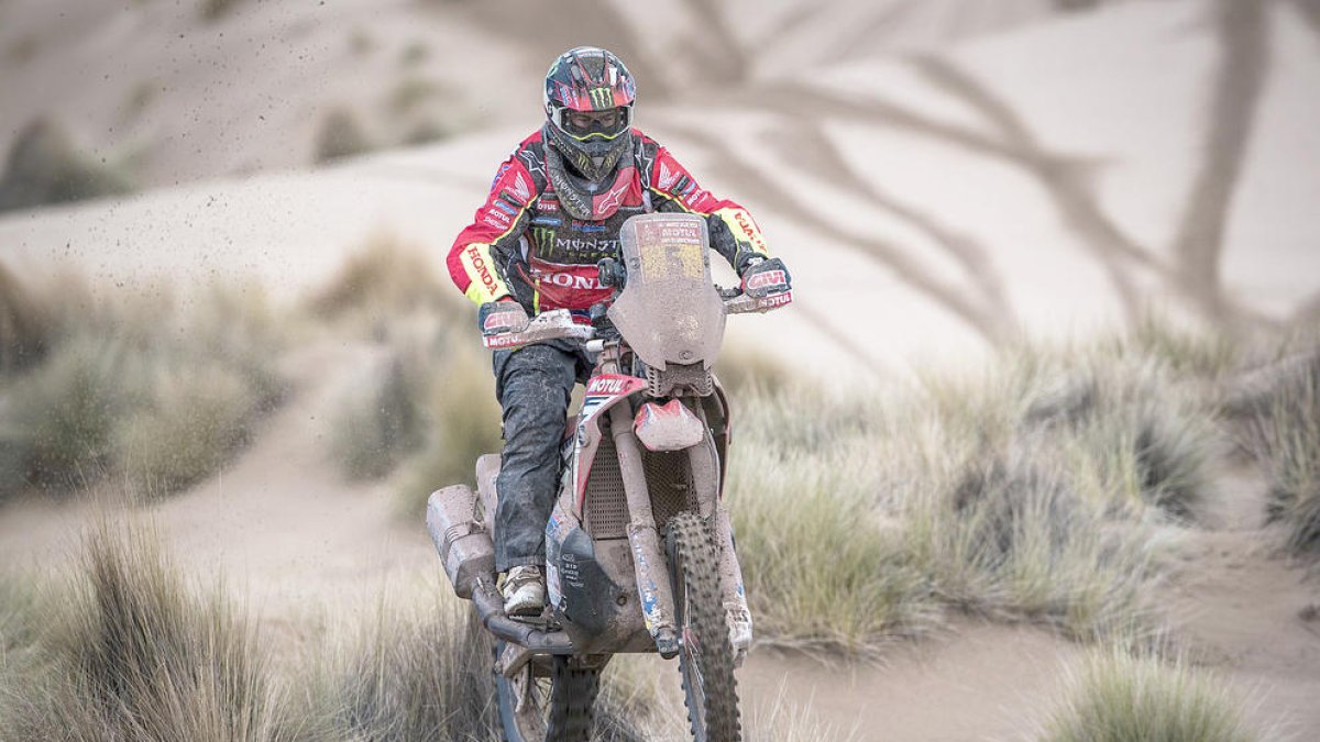 Barreda aguanta en competició tot i la lesió al genoll esquerre