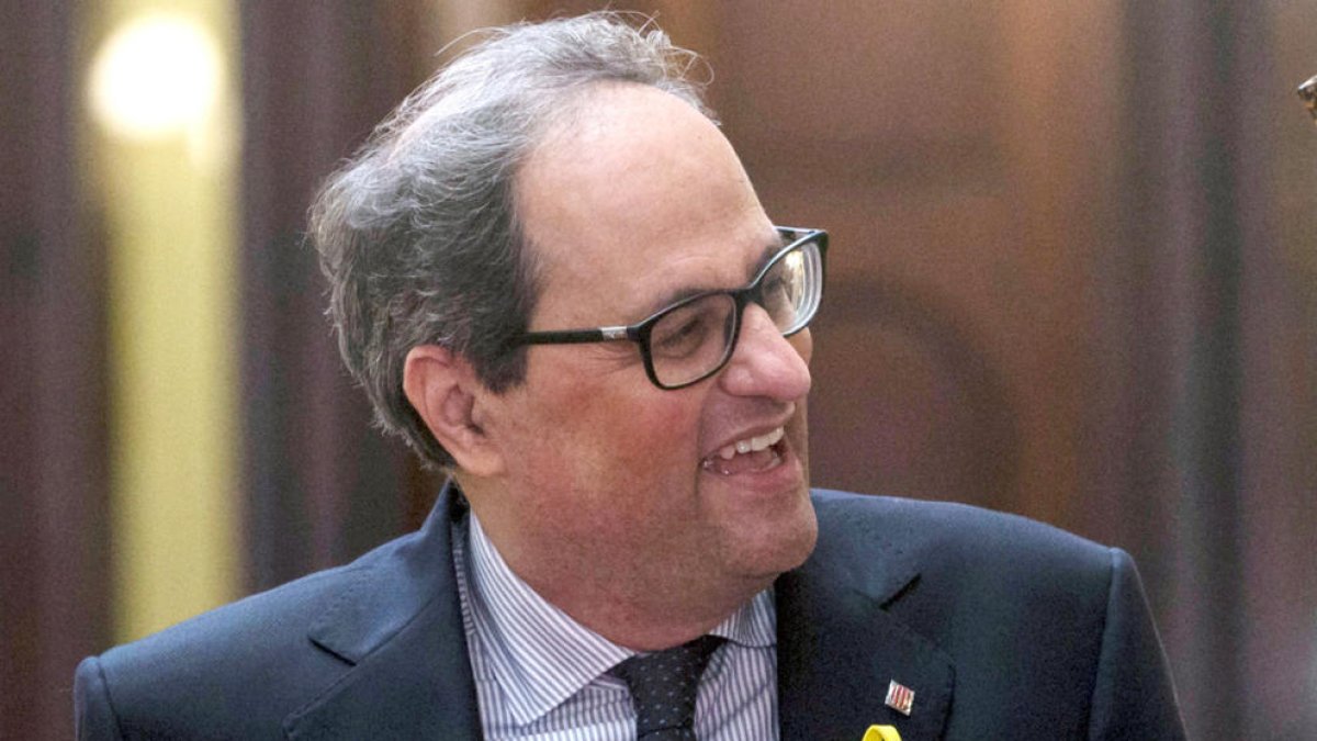 Torra afronta la investidura amb l'anunci d'un “procés constituent”