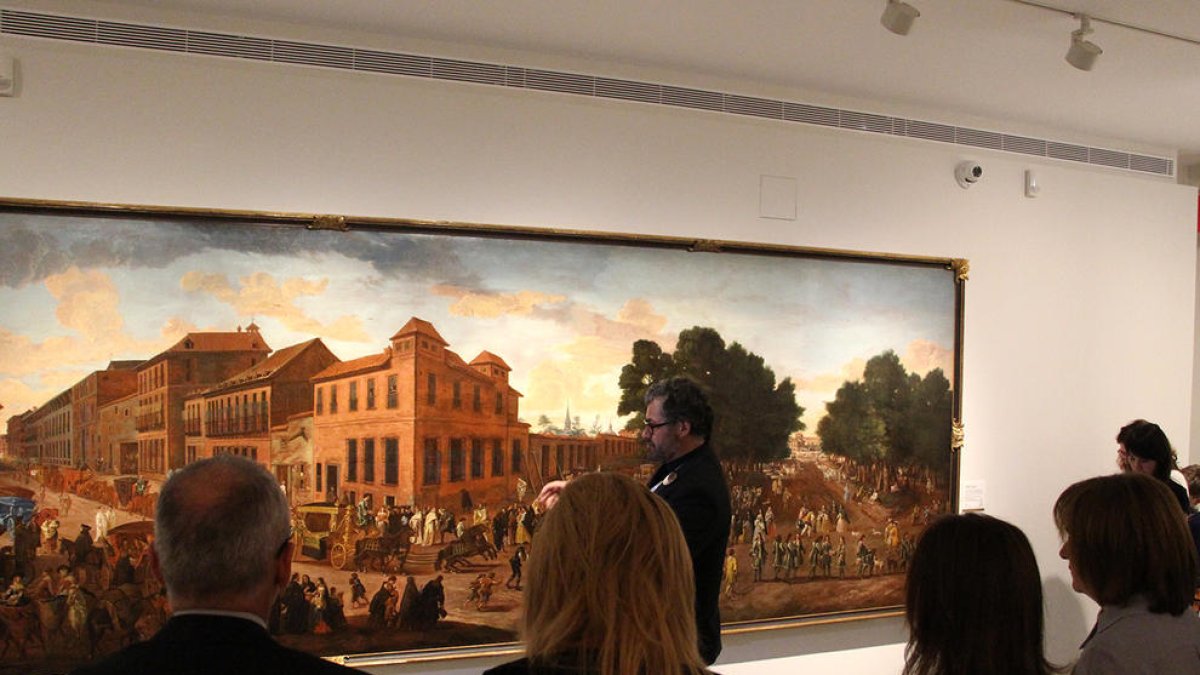 Inauguració de l'exposició actual al Museu Carmen Thyssen Andorra, 'Allées et venues'.