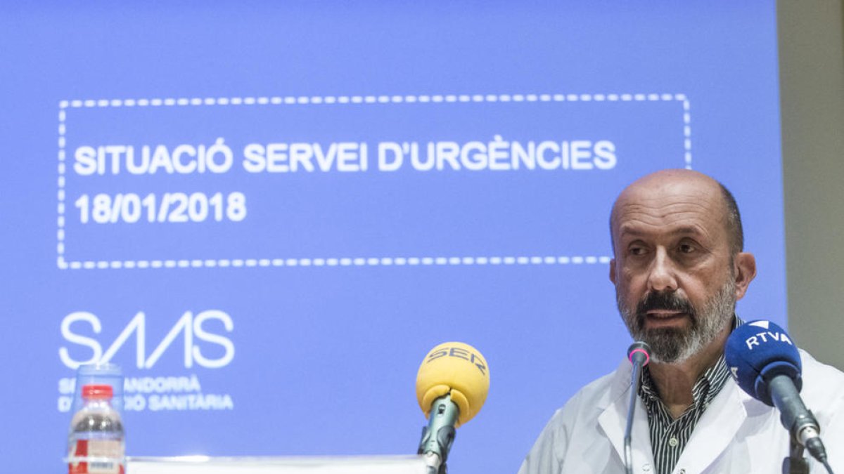 El doctor Martínez Benazet ha explicat els canvis per millorar la situació a Urgències