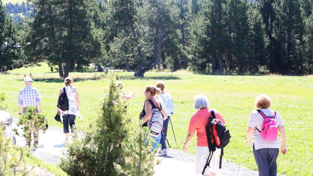 Ruta de senderisme per a la gent gran a Ordino