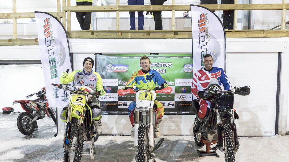 Nil Solans s'adjudica les dues curses i segueix com a dominador dels Ice Gladiators