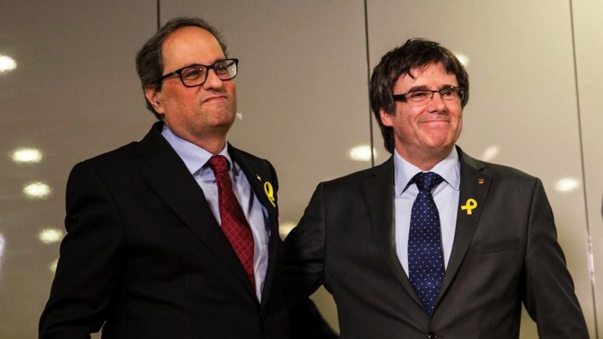 Torra demana reunir-se amb Rajoy i exigeix la fi del control financer