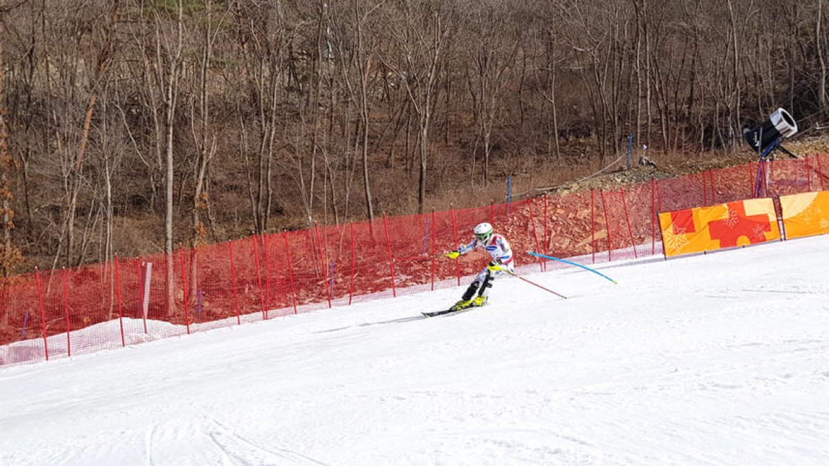 Roger Puig finalitza els Jocs amb el 20è lloc a l'eslàlom