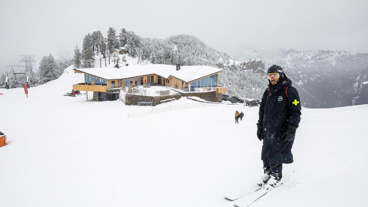 El telecadira del coll de la Botella rep un 8,3% més d'usuaris que l'any passat
