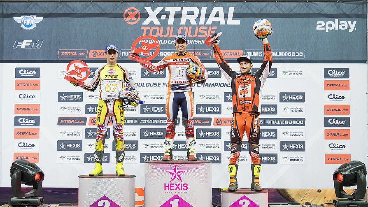 Toni Bou s'imposa a la tercera prova del Mundial