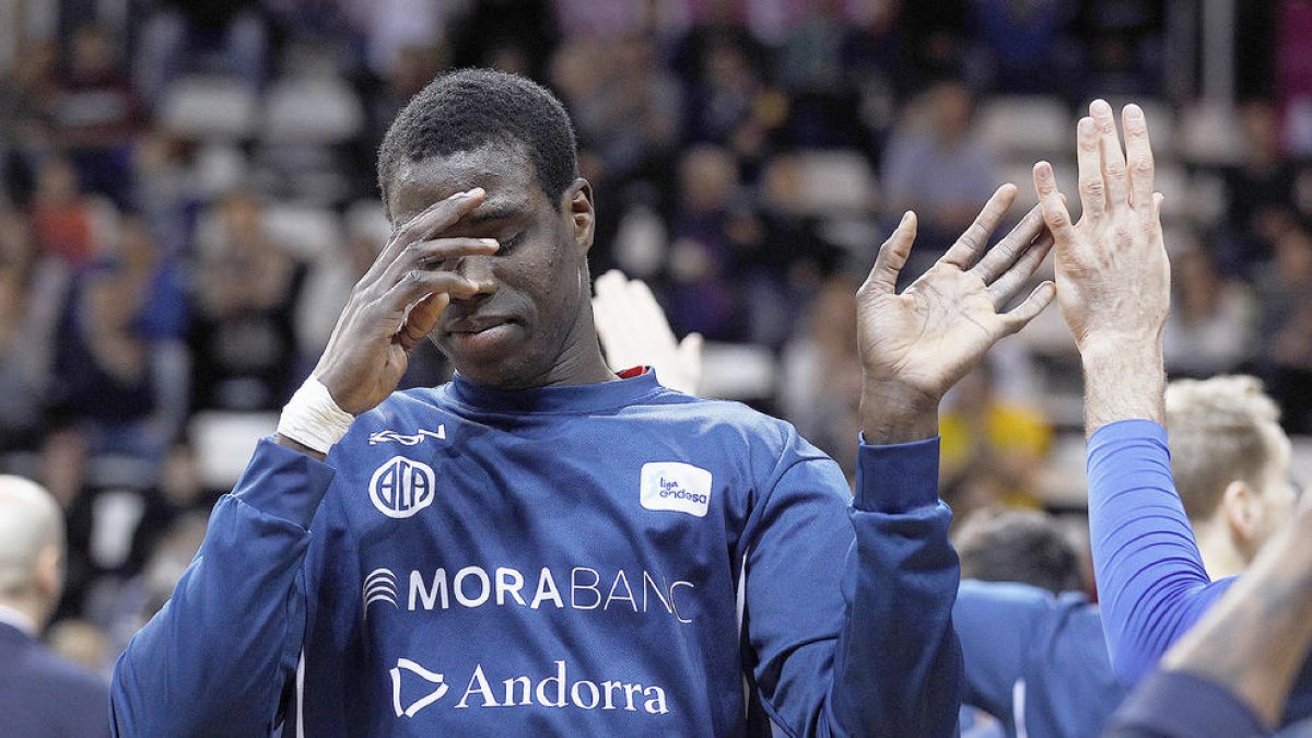 Moussa Diagné no està descartat per al partit contra el Fuenlabrada