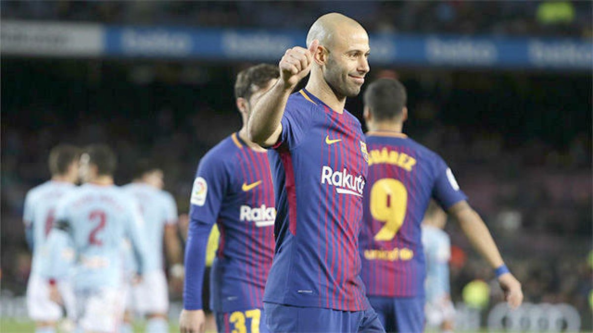 Javier Mascherano deixa el Barça per anar a la Xina
