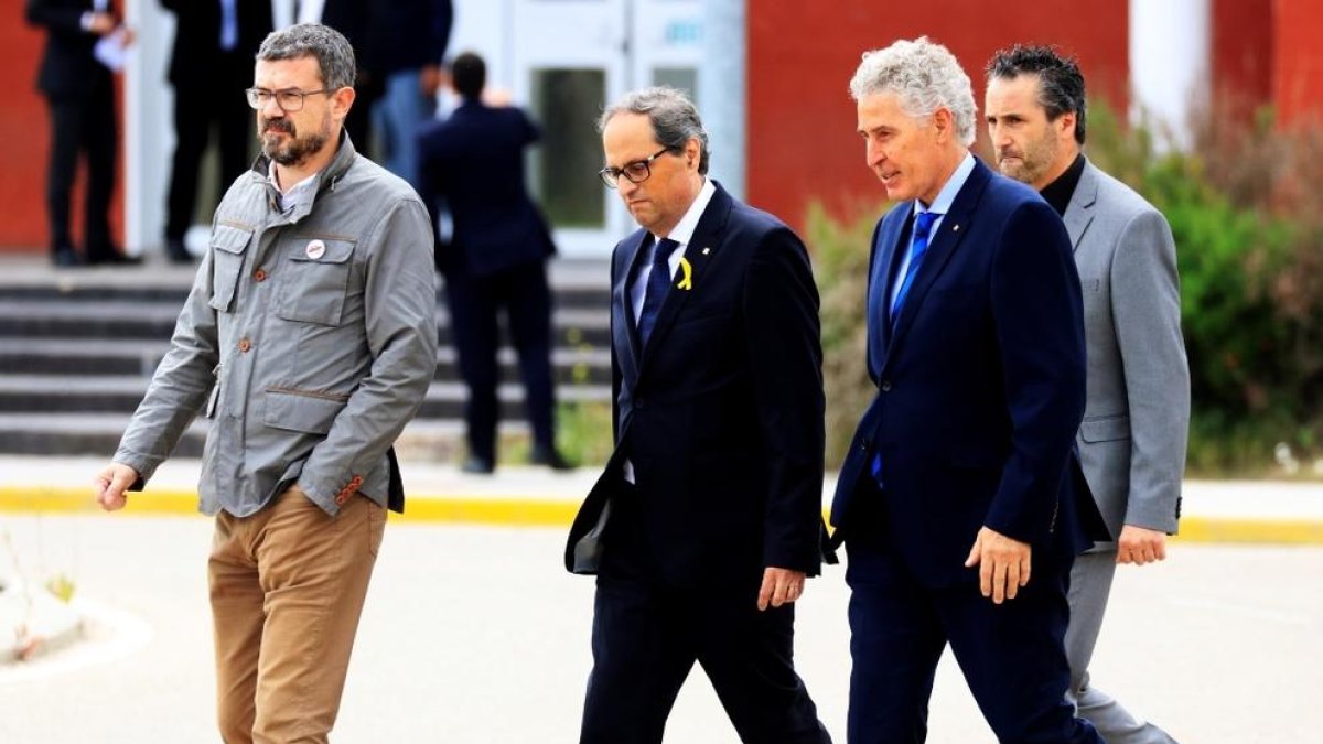 Rull i Turull comuniquen a Torra que volen repetir com a consellers