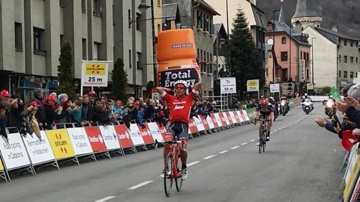 Jarlinson Pantano s'endú la 5a etapa i Valverde lidera