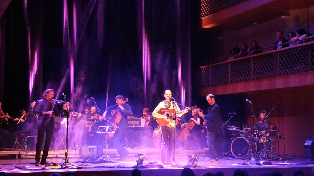 Concert de l'ONCA i Blaumut a Ordino.