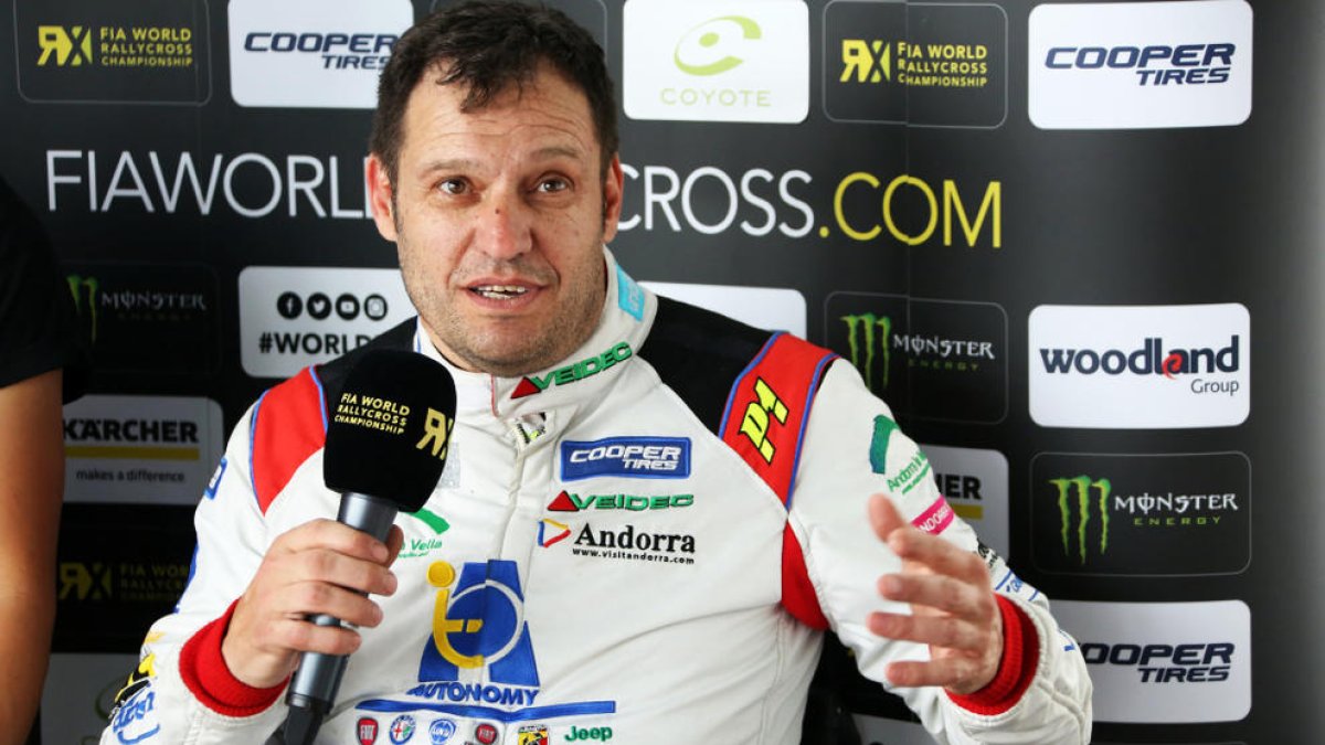 Albert Llovera disputa a la Gran Bretanya la segona cursa del Mundial