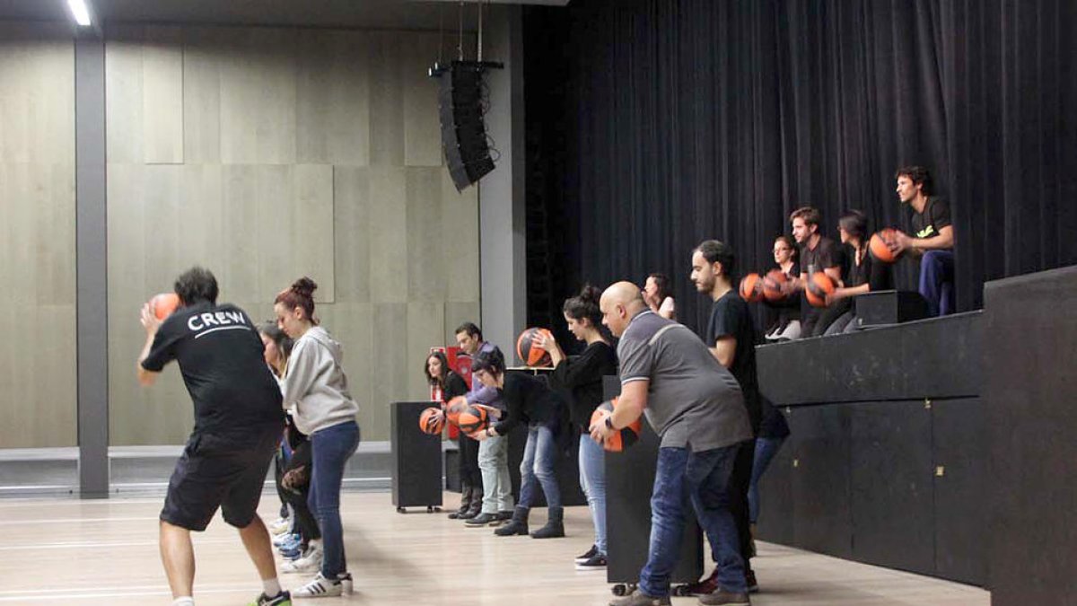 Mostra final del projecte 'Basket Beat', a Escaldes