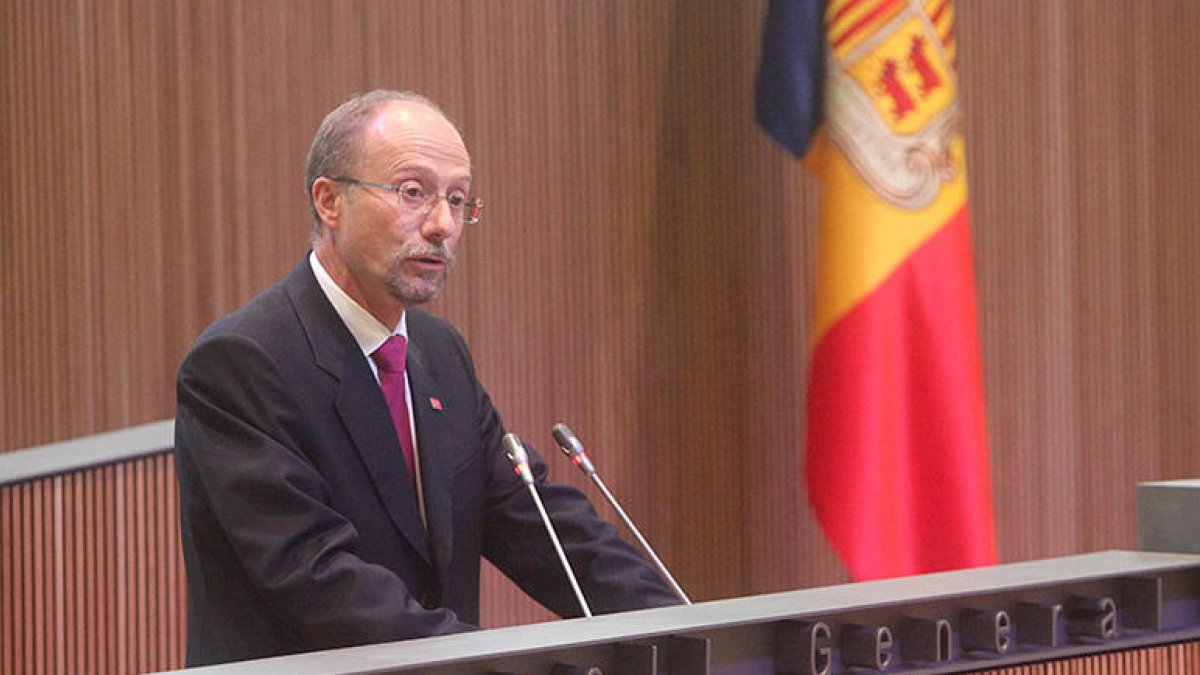 Víctor Naudi diu que s'ha fet el “ridícul” al Consell d'Europa