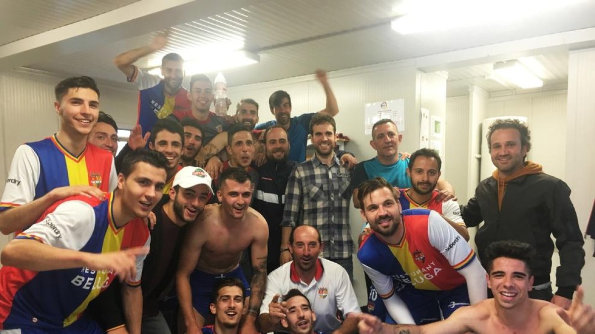 El comiat perfecte de l'FC Andorra per a Ferran Pol i Candi Viladrich