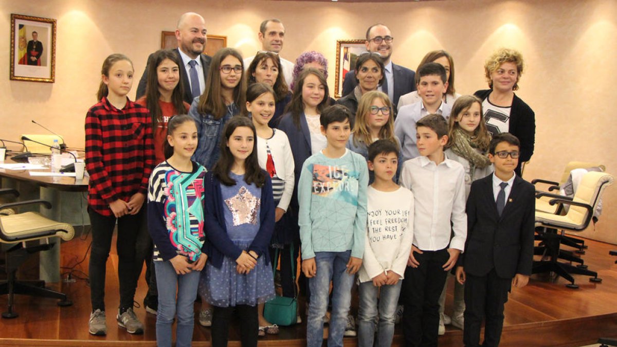 El Consell d'infants presenta les seves propostes