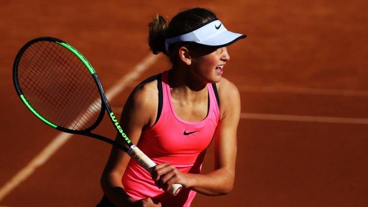 Vicky Jiménez passa a quarts del Roland Garros sub-14