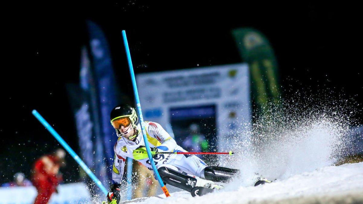 Esteve, segon a l'eslàlom del Campionat d'Espanya