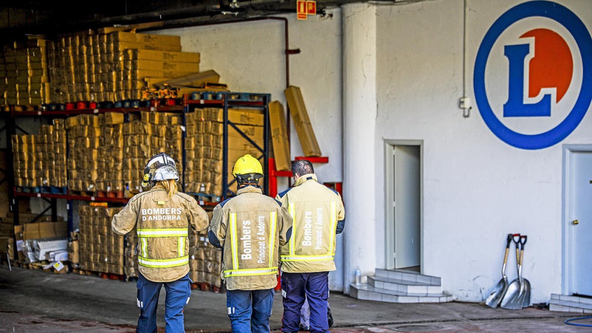 Incendi sense conseqüències destacables al Punt de Trobada