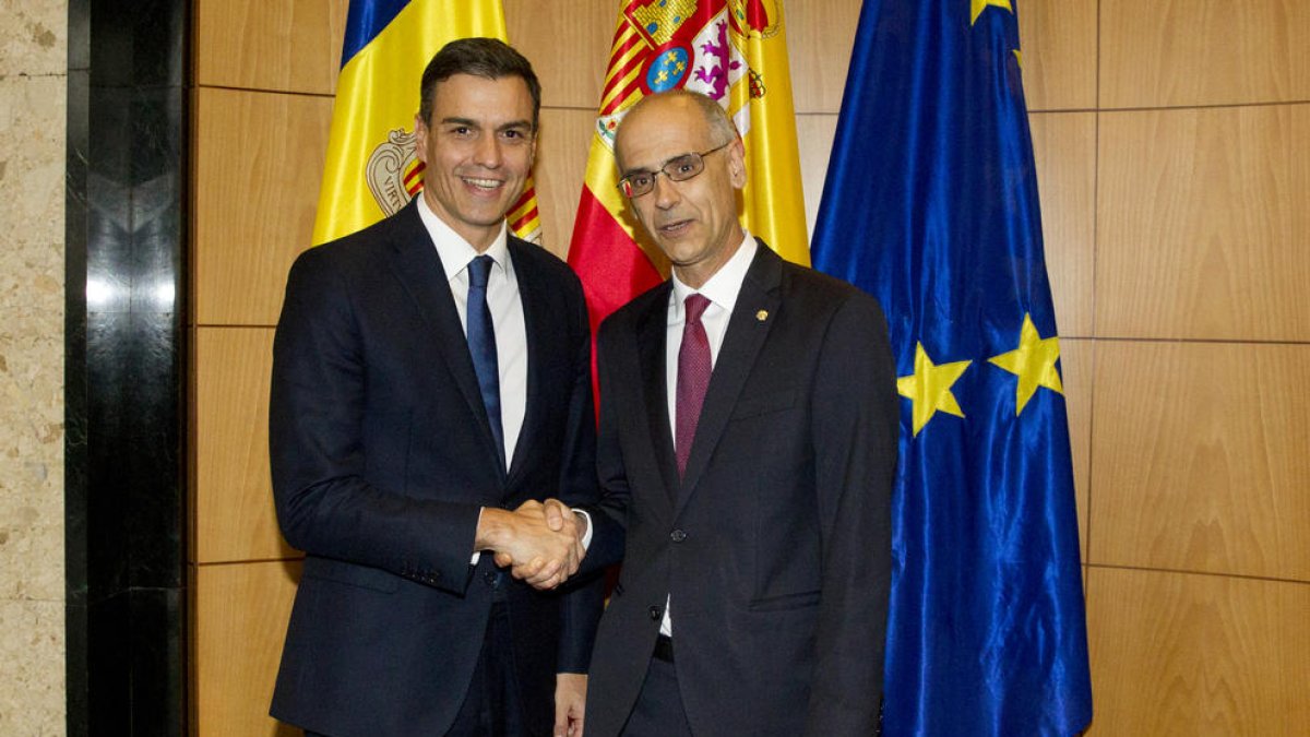 Toni Martí i Pedro Sánchez